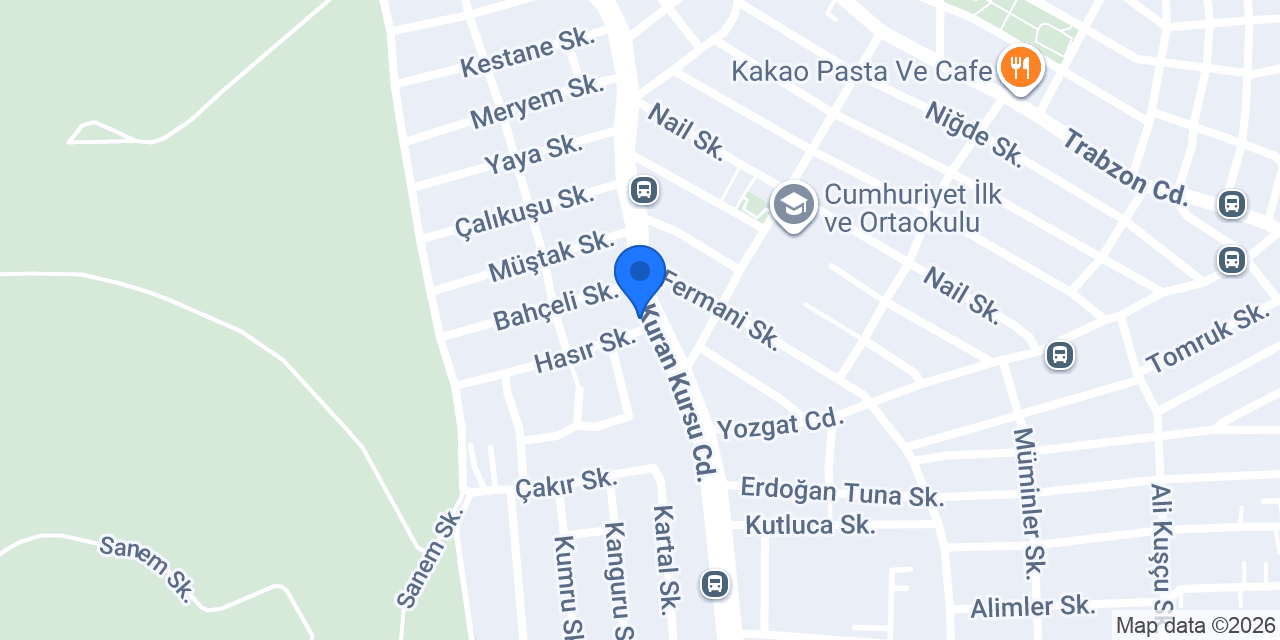 Sezginler Yapı Malzemeleri konumu