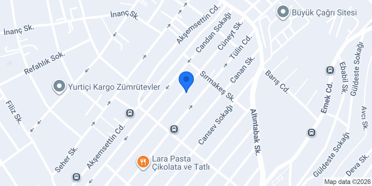 AKINCI YALITIM konumu