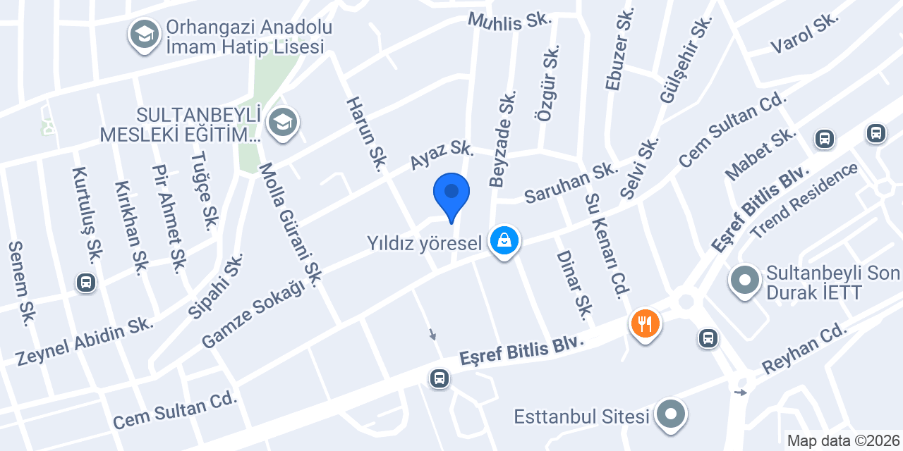 Öz Eren Plastik ve Ambalaj konumu
