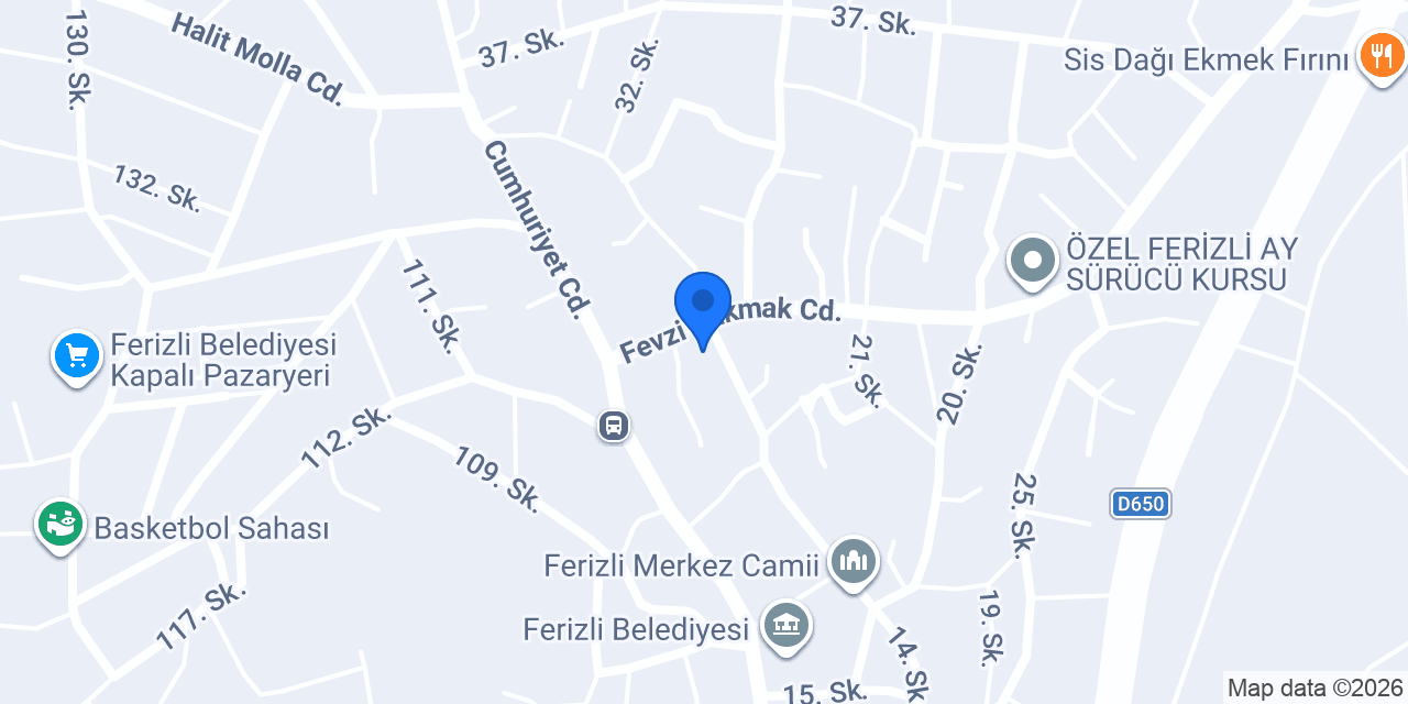 TERZİ ŞÜKRÜ FERİZLİ konumu