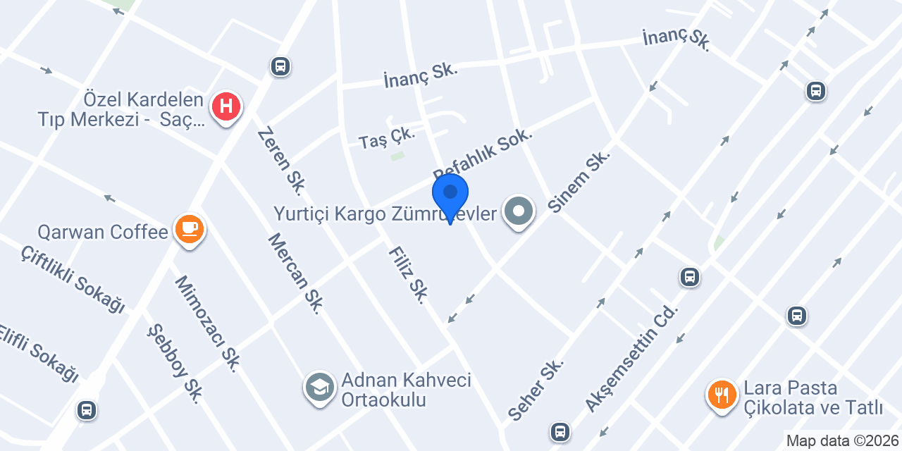 Zümrüt Halı Yıkama konumu