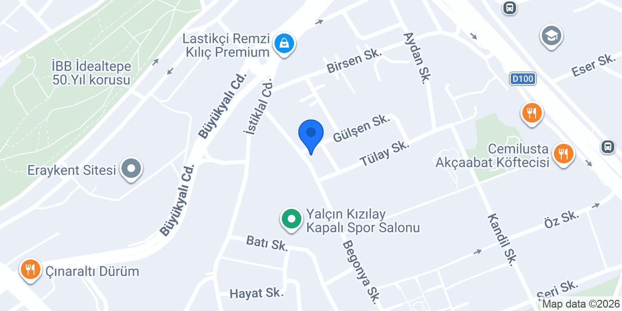 Tabela Adresim konumu