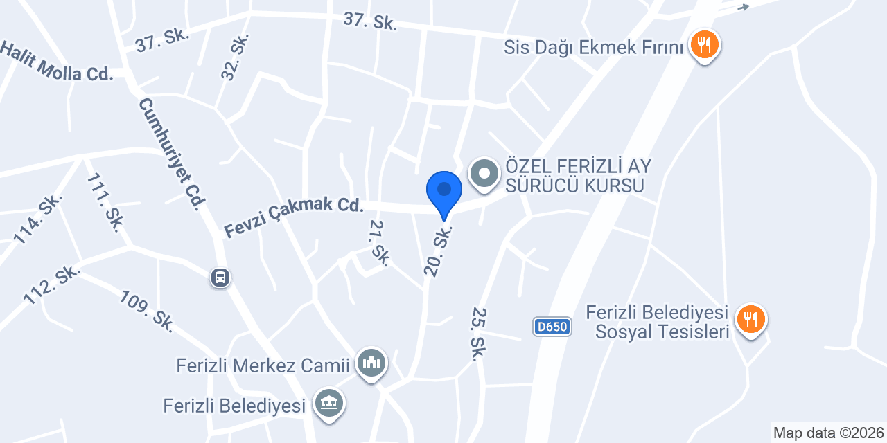 Candan Elektrik konumu