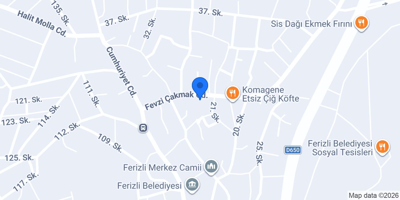 My Elektrik Ferizli konumu
