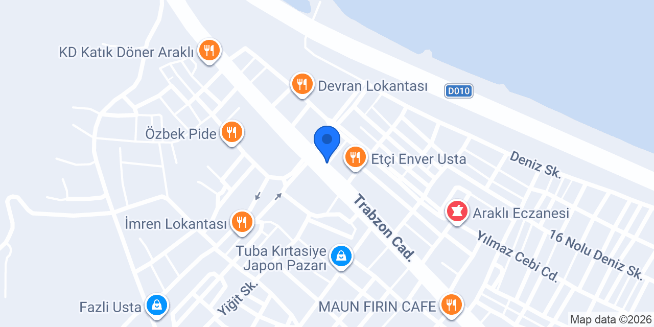 HATAY DÜRÜM SEND konumu