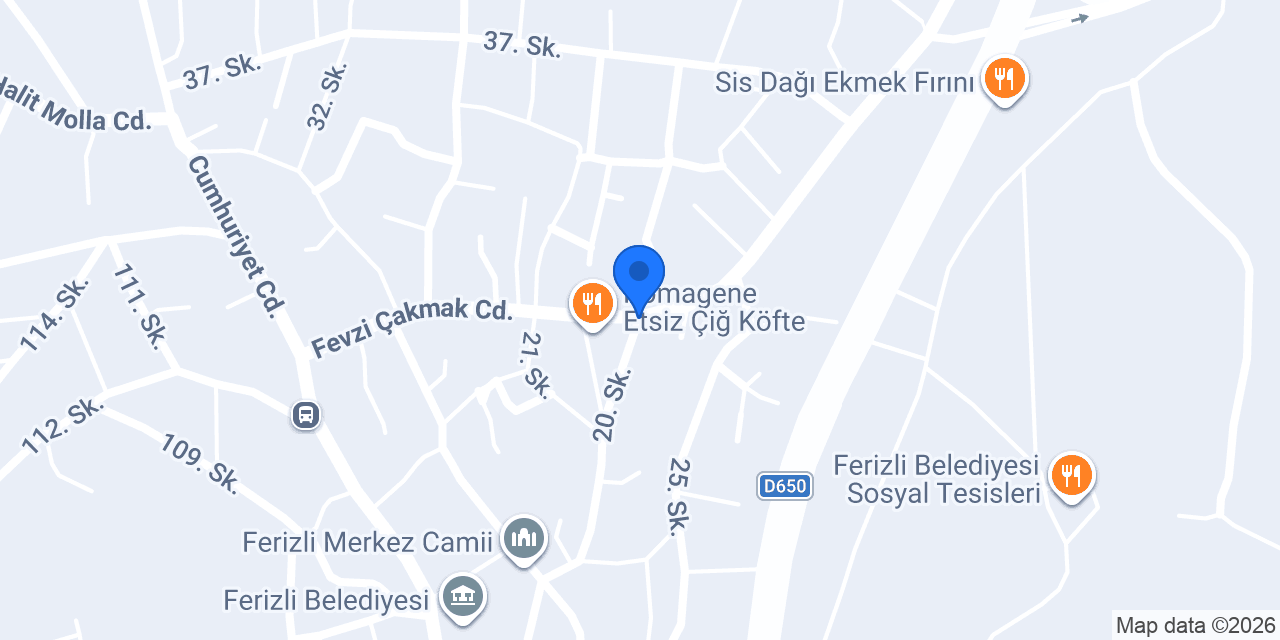 Aymes Bayan Kuaförü konumu