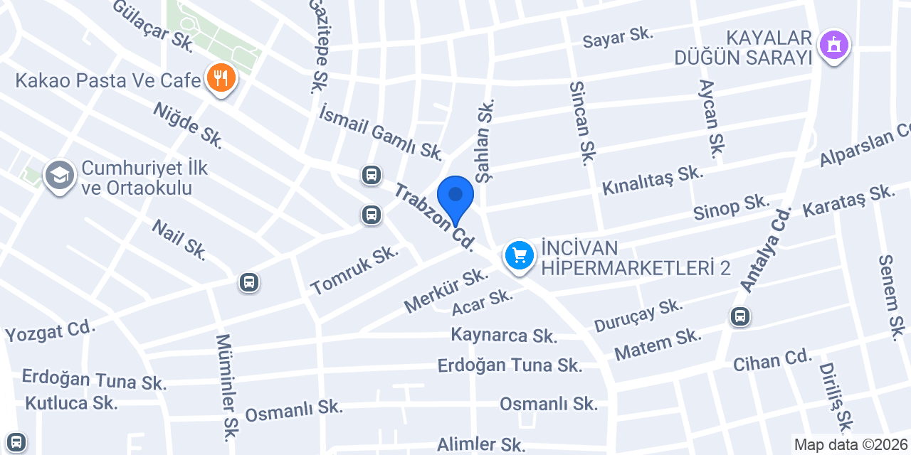 Reyyan Döner konumu