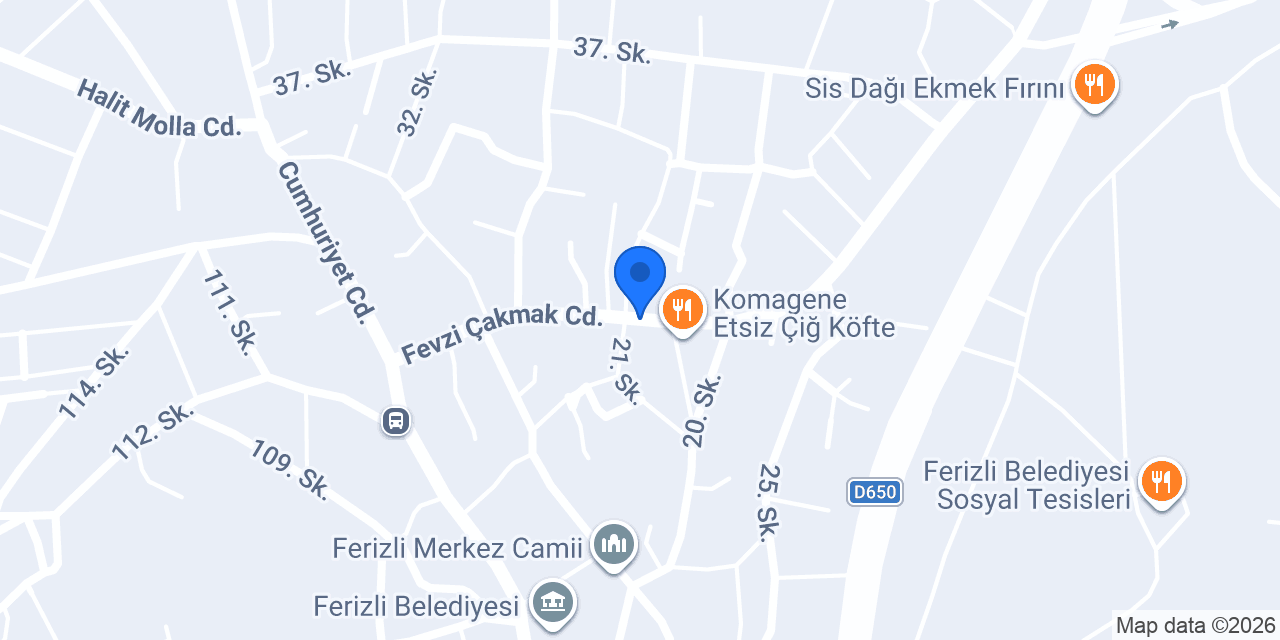 USTA DÖNER konumu