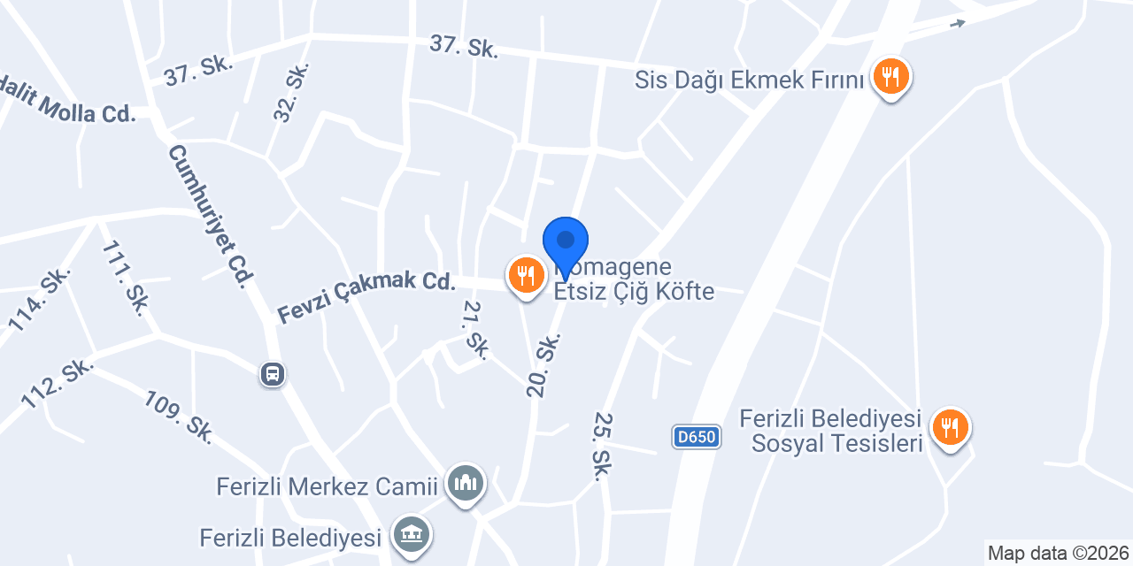 GÖKÇE HALI PARKE konumu