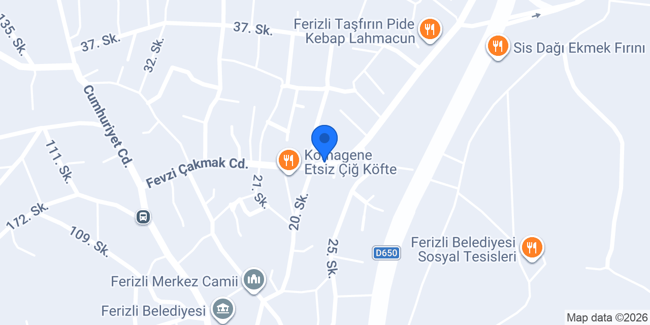 Güneşoğlu İnşaat konumu