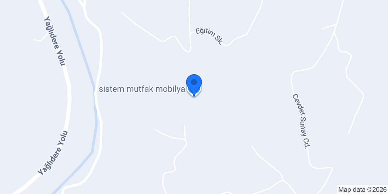 sistem mutfak mobilya konumu