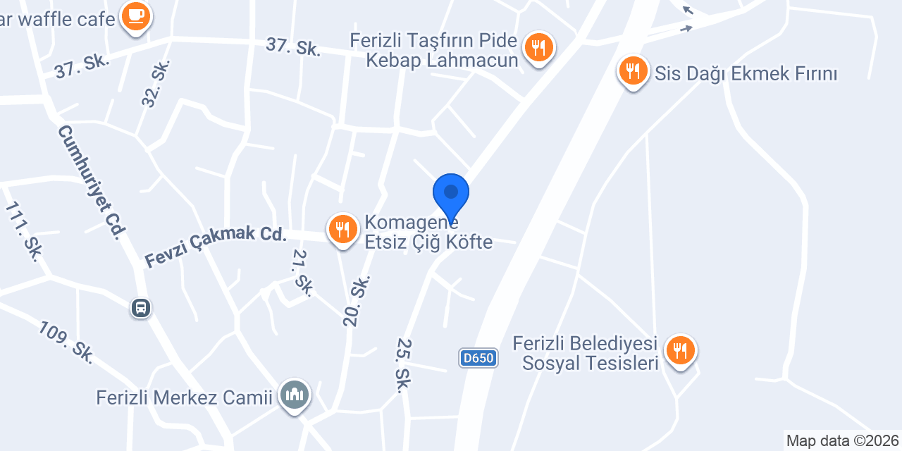 Tenhalar Yapı & İnşaat Malzemeleri Mağazası konumu