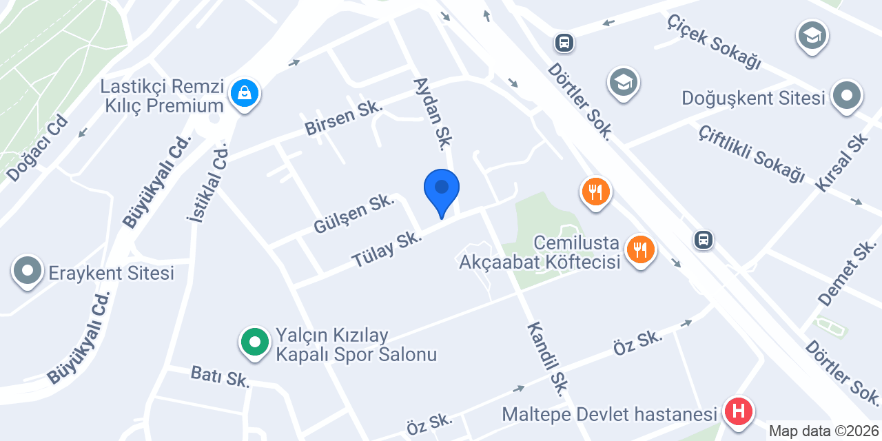 YOKSULLARA YARDIM DERNEĞİ ÜSKÜDAR ŞUBESİ konumu