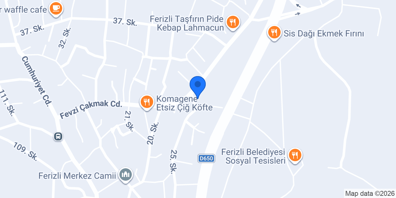 Seçgin moda ve dikim evi konumu