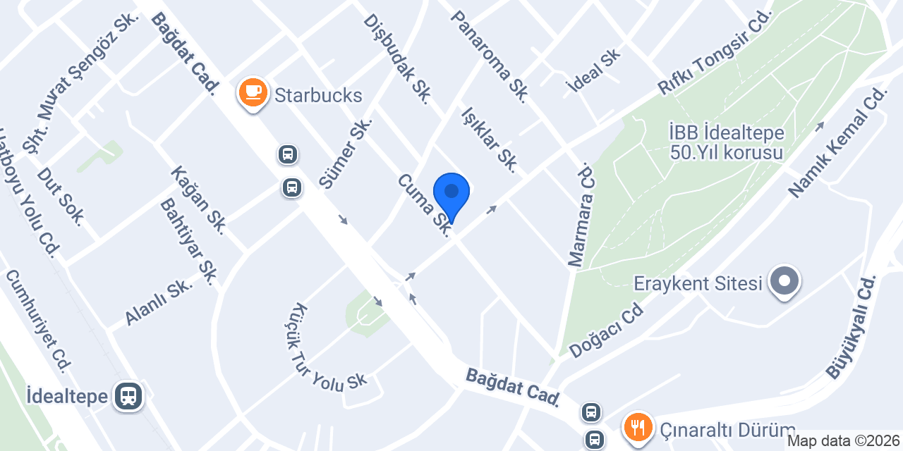 Hülya Cafe konumu