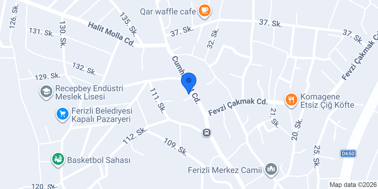 VetBT Veterinerlik konumu