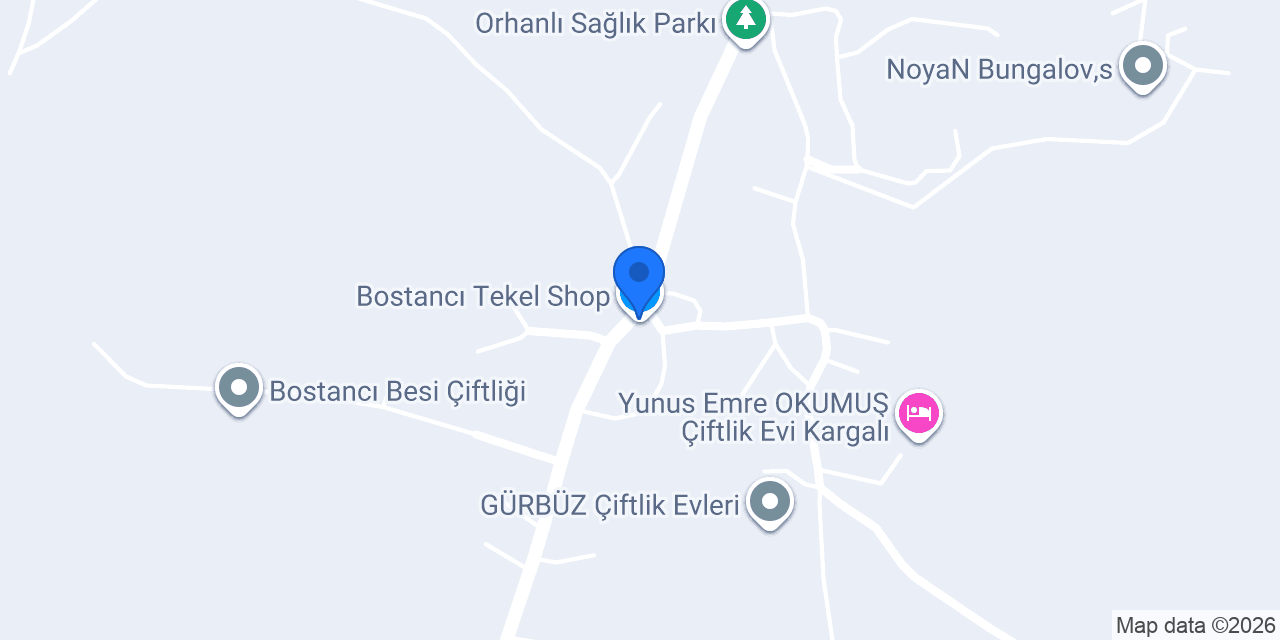 Bostancı Tekel Shop konumu