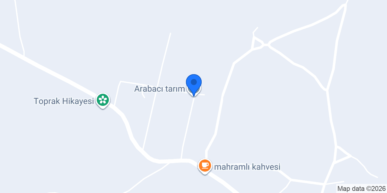 Arabacı tarım konumu