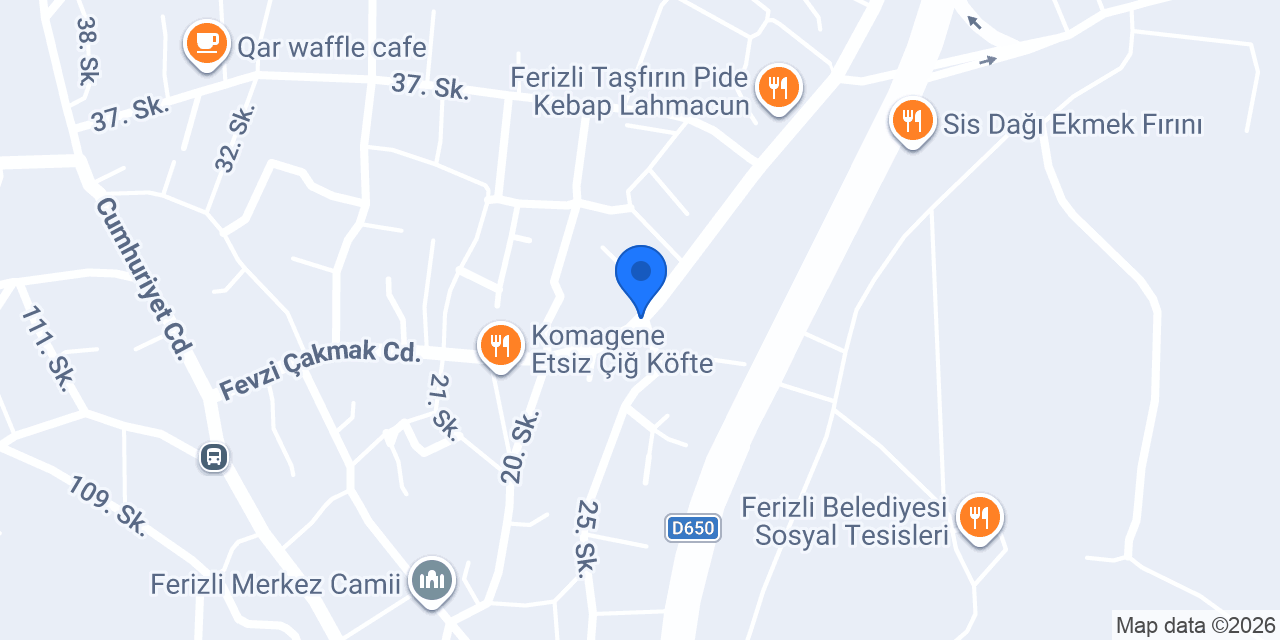 Eski Kafalı Kahveci | Ferizli konumu