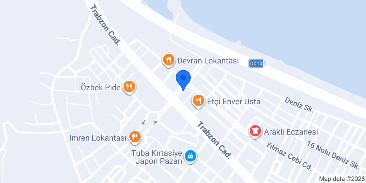 Paska Kafeterya konumu