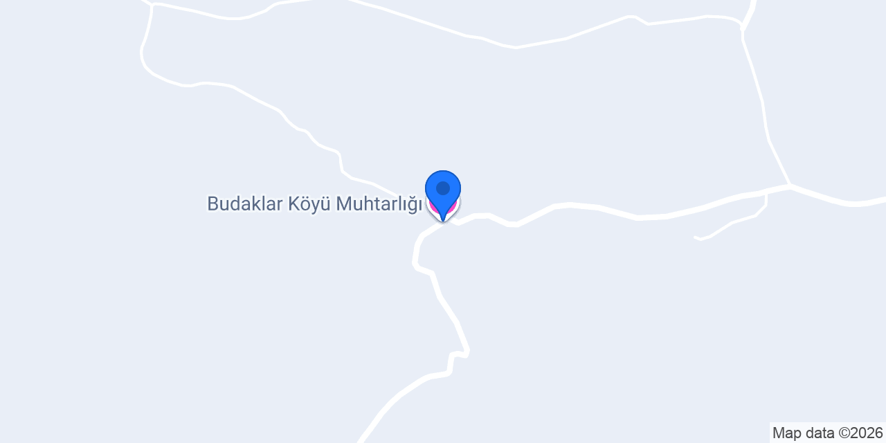 Budaklar Köyü Muhtarlığı konumu