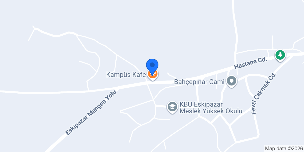 Kampüs Kafe konumu