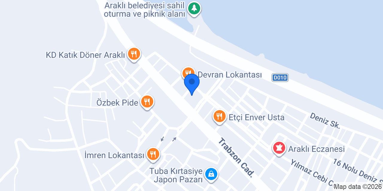 Petrol Ofisi konumu