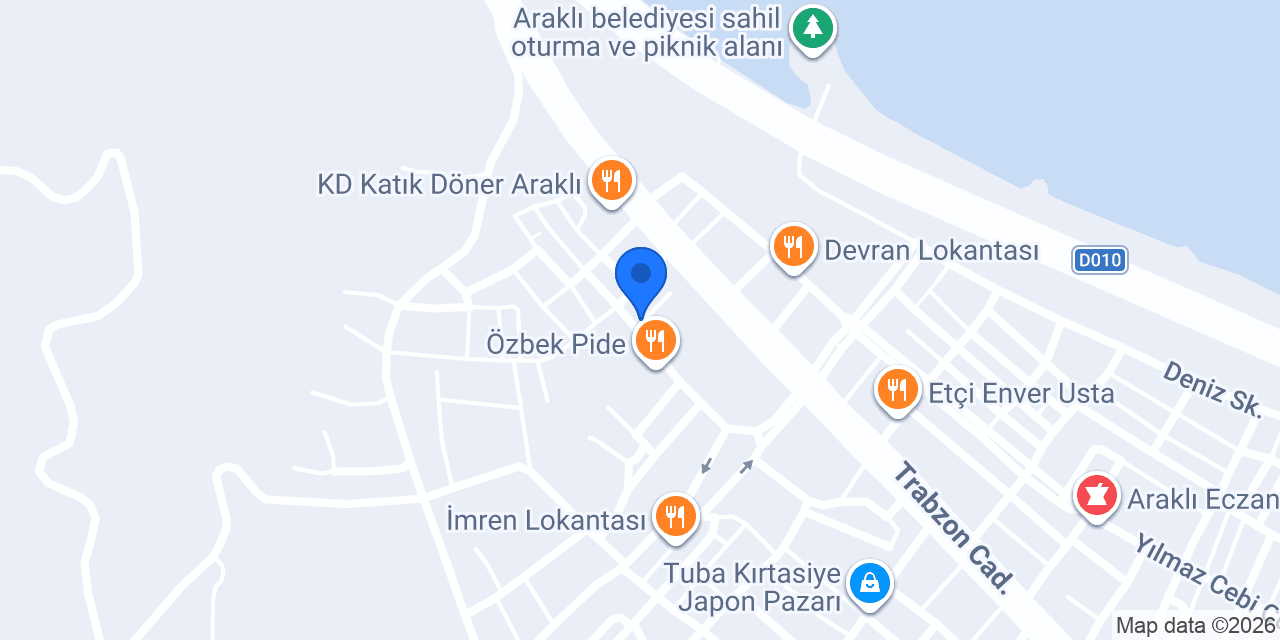 Akyüz Mobilya konumu