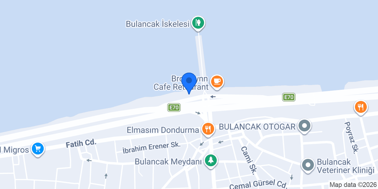 Blacksea Cafe & Restaurant Giresun konumu