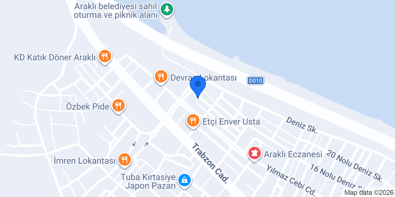 Deniz Balıkçılık konumu