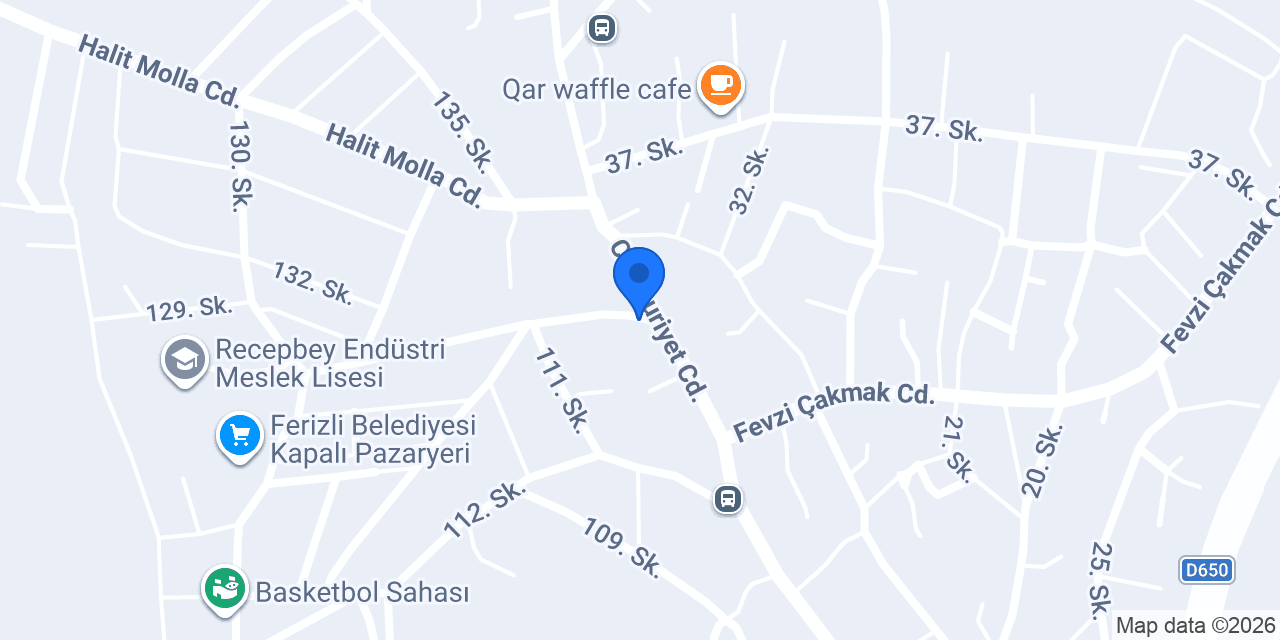 Şht. Hakan Bayram Lisesi konumu