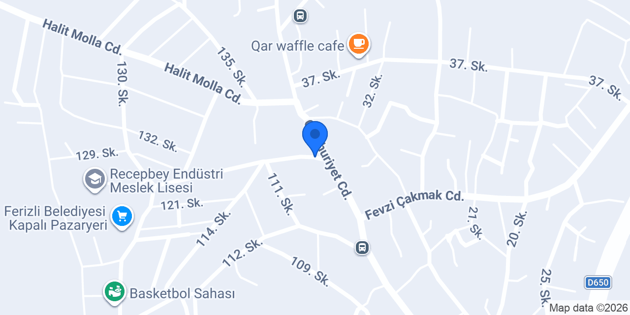 Ustaoğlu Yapı Grup konumu