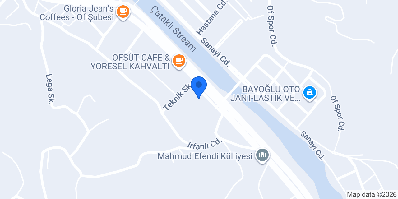 OFF BEE TRABZON SİMİT FIRINI konumu