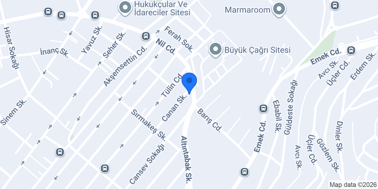 BERKCAN TESTIL konumu