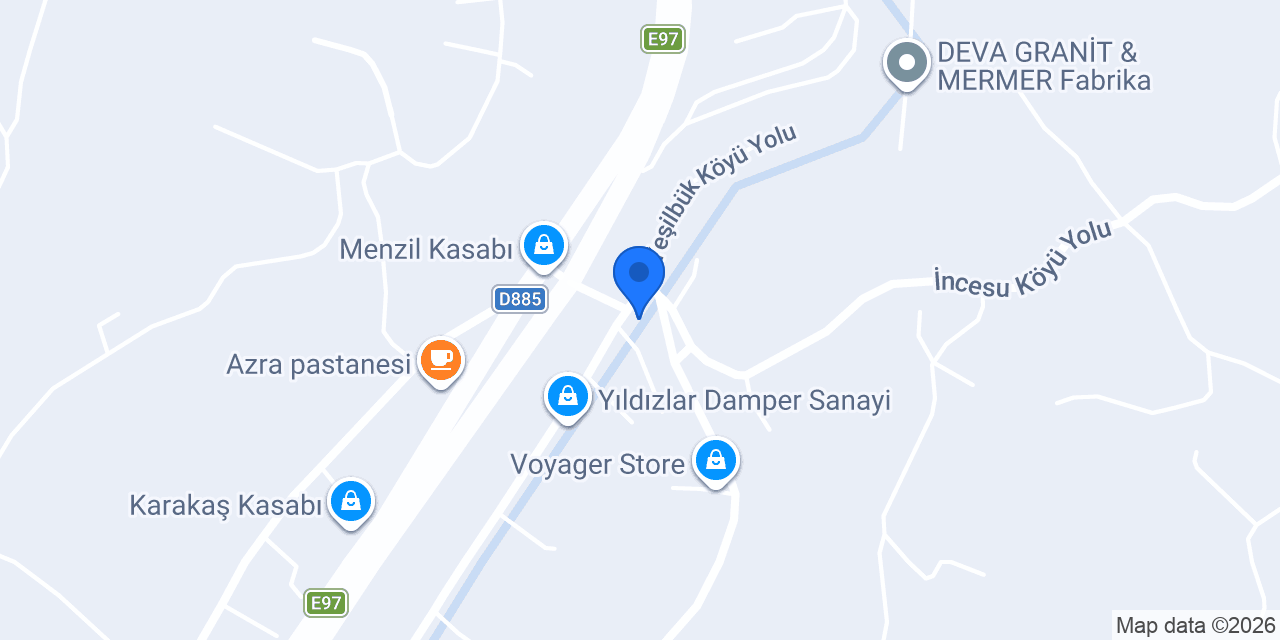 DEVA GRANİT MERMER SAN. ve TİC. A.Ş. konumu