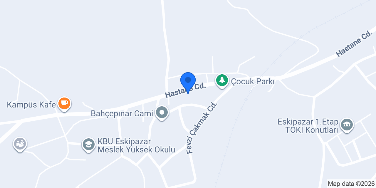 ESGÜNDÜZ MARKET konumu