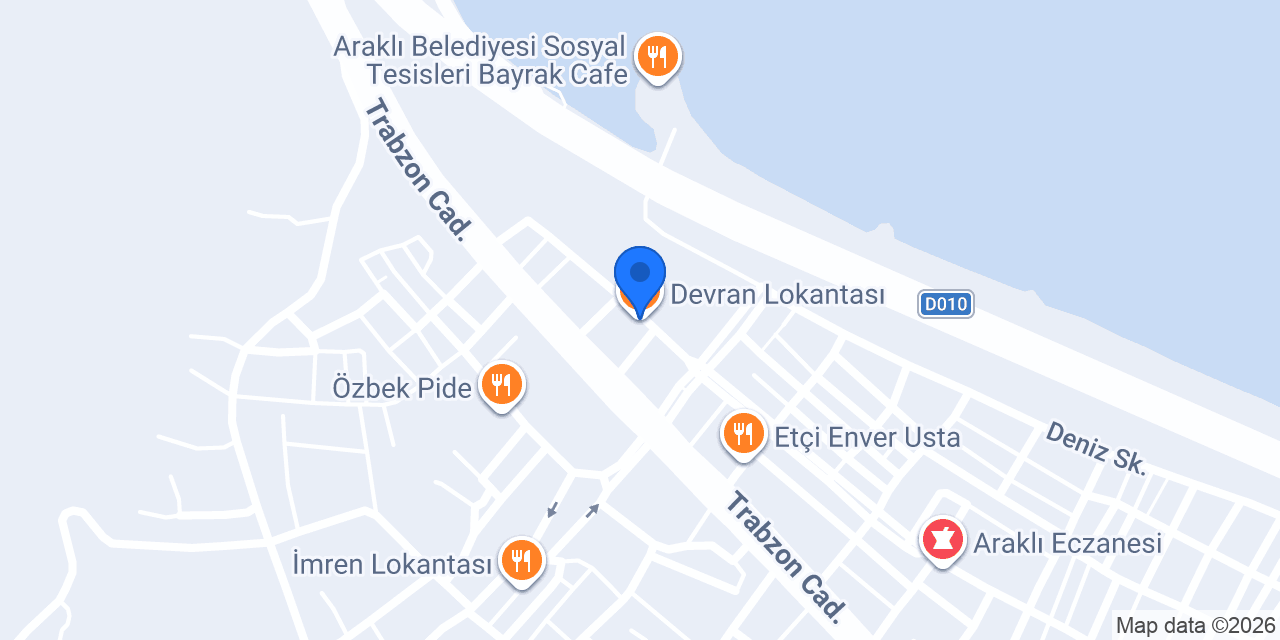 Devran Lokantası konumu