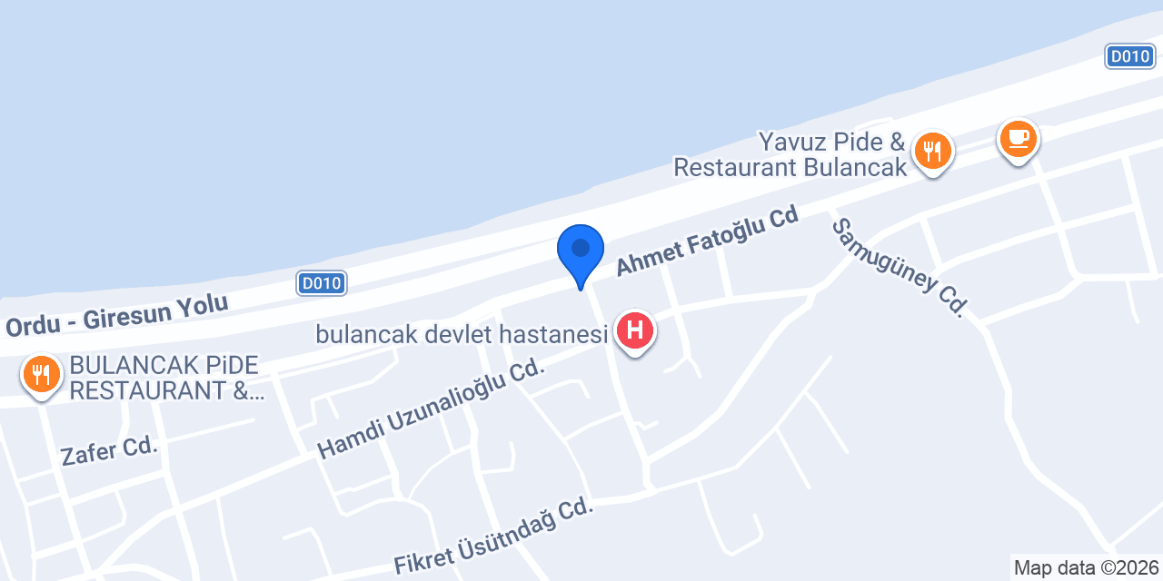 Çınar Otomotiv konumu