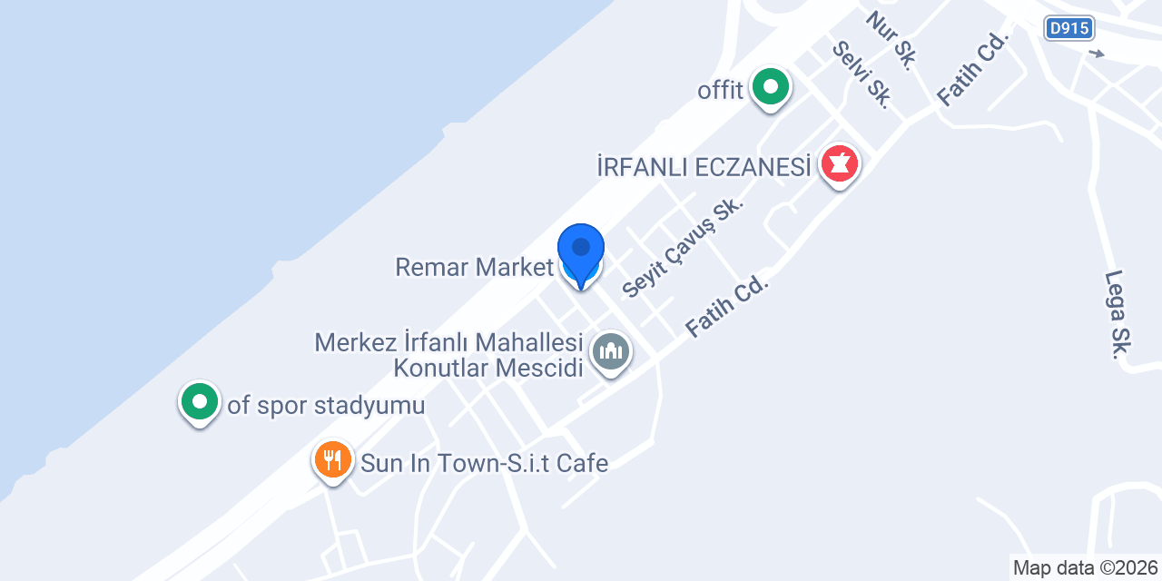 Remar Market konumu