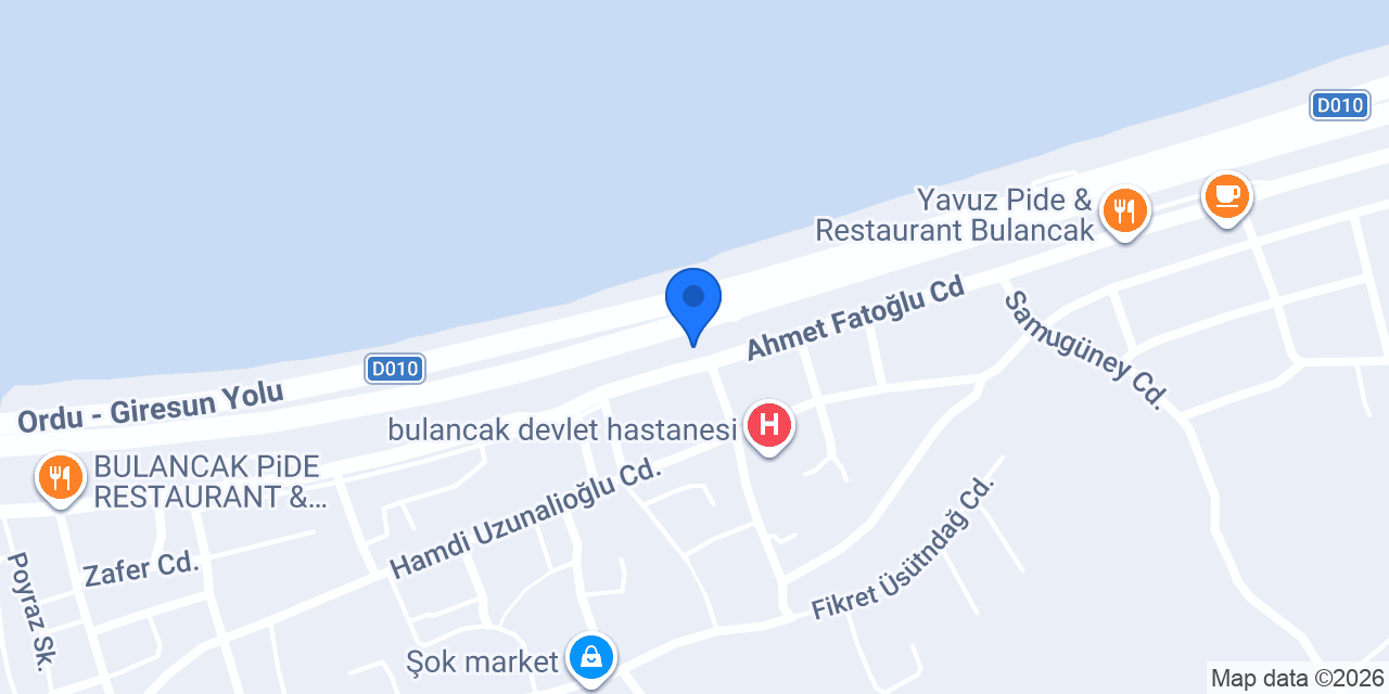 BEBEK BURGER BULANCAK konumu