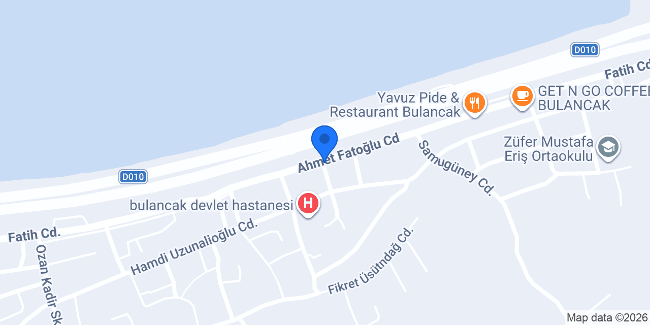 DD Çınaraltı (Bulancak) konumu