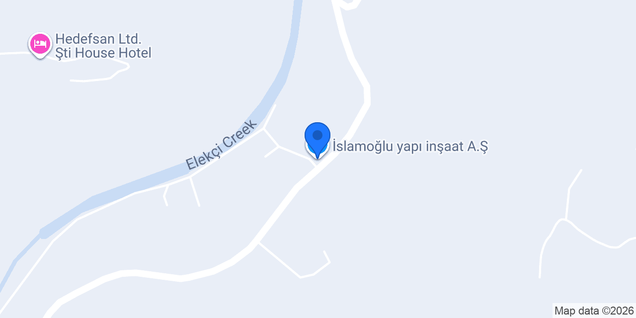 İslamoğlu yapı inşaat A.Ş konumu