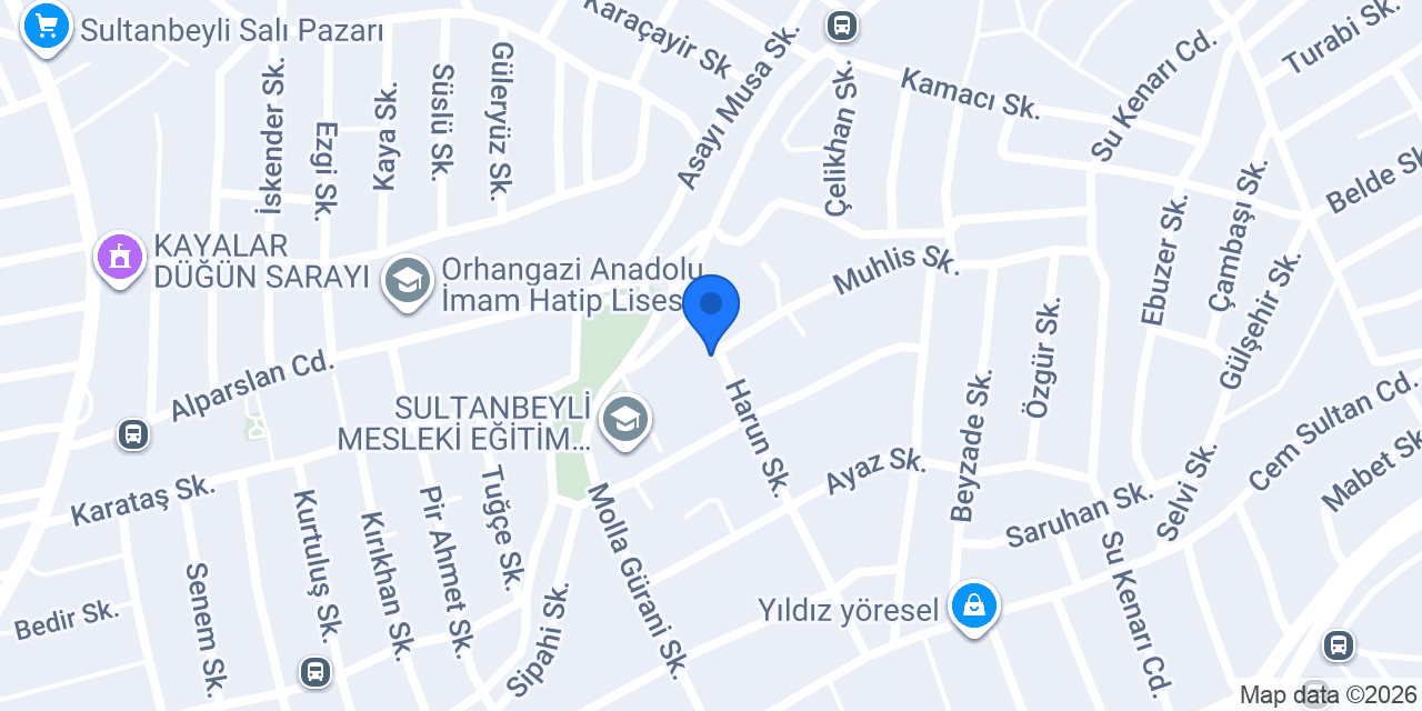 Birlikten Alüminyum konumu