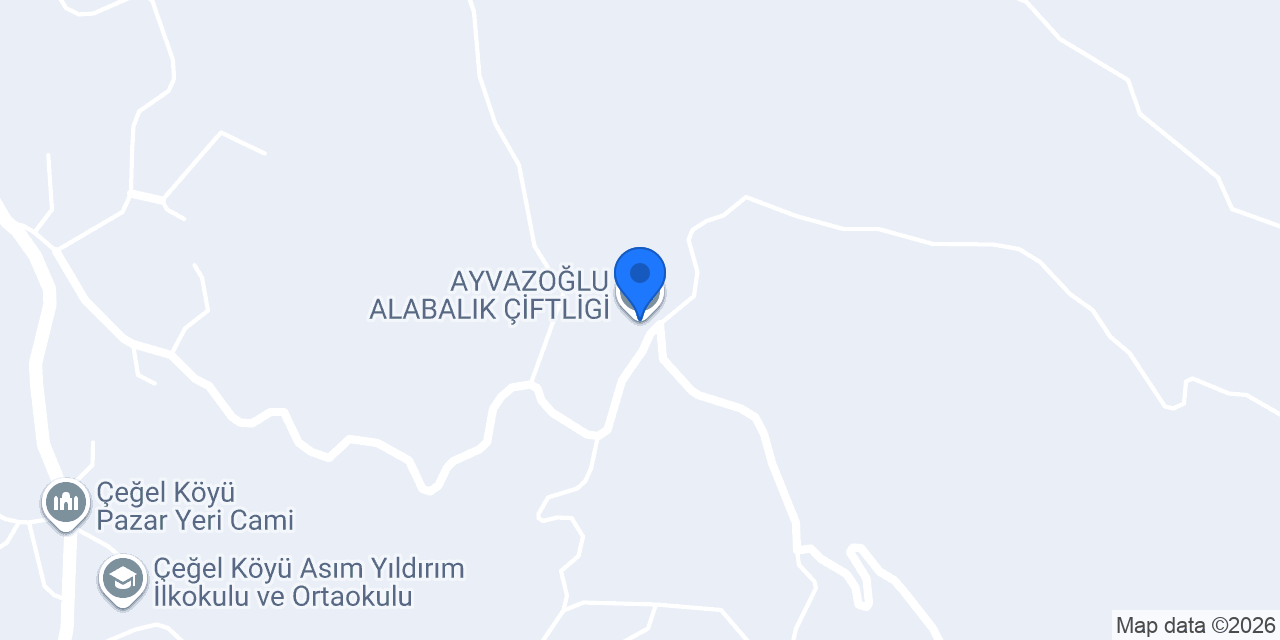 AYVAZOĞLU ALABALIK ÇİFTLİGİ konumu