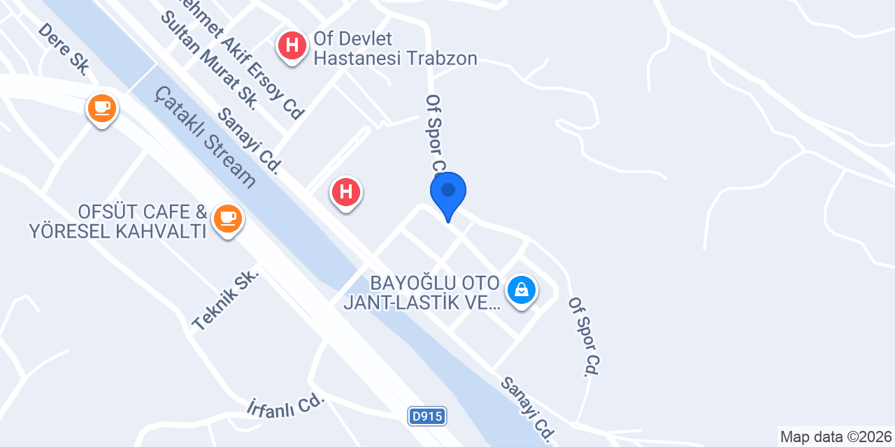 Akyıldız Oto Elektrik konumu