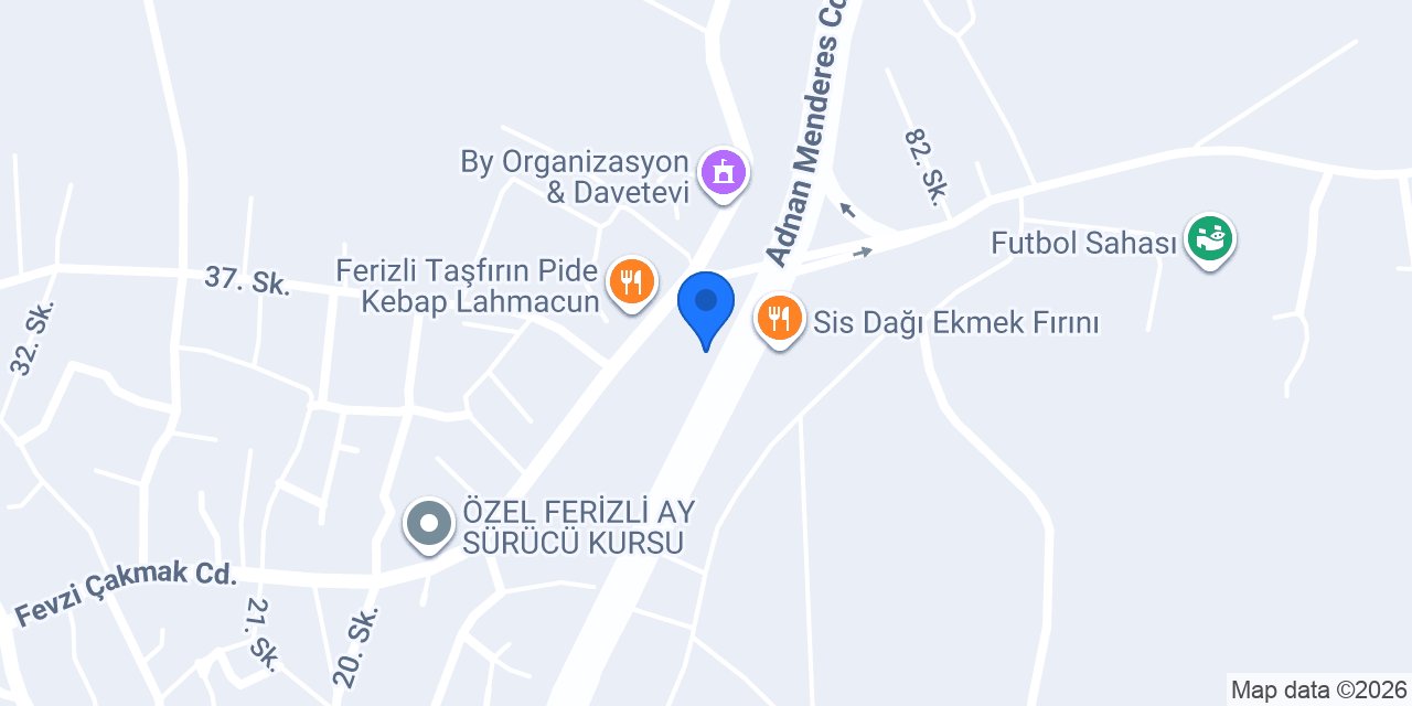 Ferizli Konak Otel konumu