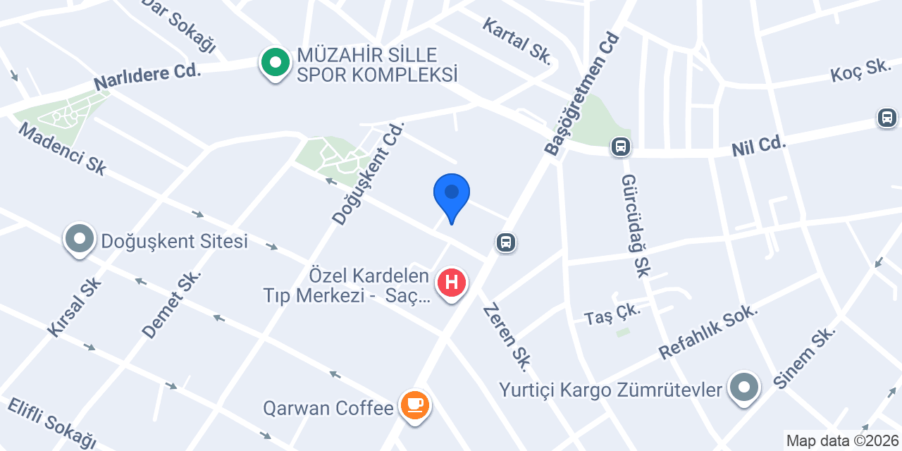 Maltepe Rem Pilates Studio konumu