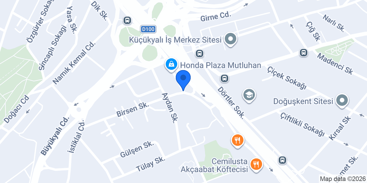 Mutluhan Residence konumu