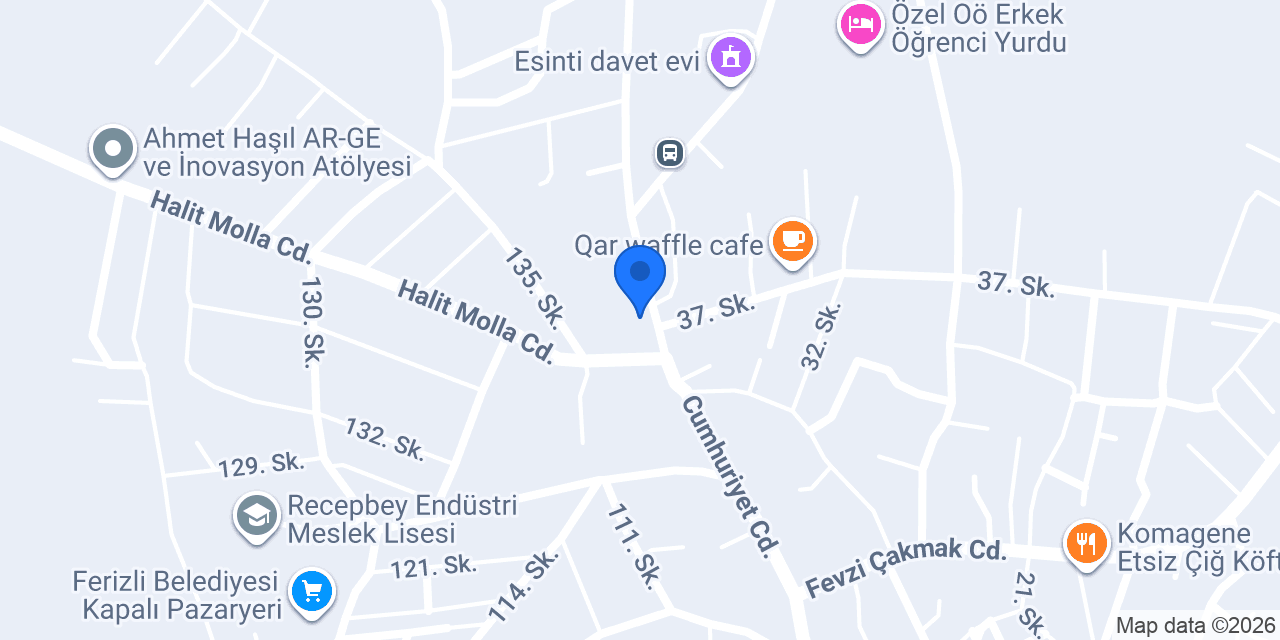 ADAMATA Yapı & İnşaat konumu
