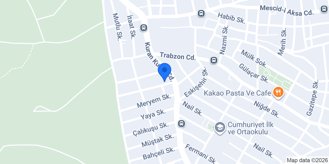 Mirsu tesisat mekanik konumu
